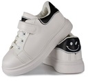 Białe trampki adidaski CLIBEE sneakersy lekkie 31 Rodzaj zapięcia Rzepy