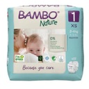 Подгузники Bambo Nature 1 для новорожденных 2-4кг, 22 шт.