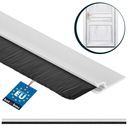 БЕЛАЯ ДВЕРНАЯ ЩЕТКА ПОЛОСКА 1М УПЛОТНИТЕЛЬ