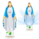 ФИГУРКА БОЖИЕЙ МАТЕРИ СО СВЕТОДИОДНОЙ ПОДСВЕТКОЙ 15 см