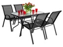 КОМПЛЕКТ САДОВОЙ МЕБЕЛИ СТОЛ 4+1 ДЛЯ ТЕРРАСЫ, БАЛКОНА