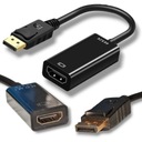 КАБЕЛЬ-АДАПТЕР АДАПТЕР-ПРЕОБРАЗОВАТЕЛЬ ДИСПЛЕЯ DP в HDMI UHD 2Kx4K 25 см