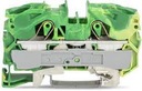 РАЗЪЕМ 2P PE ЖЕЛТО-ЗЕЛЕНЫЙ 6MM2 2006-1207 WAGO