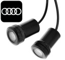 НАБОР ИЗ 2 СВЕТОДИОДНЫХ ФАР ПРОЕКТОР ЛОГОТИПА AUDI ВСЕ МОДЕЛИ С ОТВЕРСТИЕМ