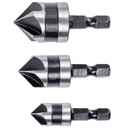 ЗЕНКОВАЯ ФАСКА КОНИЧЕСКАЯ ПО ​​МЕТАЛЛУ 12-19 мм x3