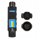 Tester przyczepy 12V 13pin hak holowniczy gniazdo
