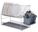 КУХОННАЯ ПОСУДА ДЛЯ СУШКИ СУШКИ, 2 УРОВНЯ