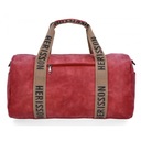 Большая женская и мужская кожаная дорожная сумка XL Red Herisson HR2202A661