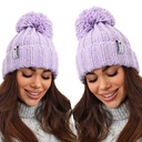 ТЕПЛАЯ ШАПКА, ПОЛЬСКОЕ ИЗДЕЛИЕ, ФИОЛЕТОВЫЙ 2492