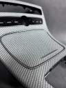 MERCEDES W213 W238 DÉCOR PANNEAU CARBONE CENDRIER CARBONE BOISphoto 6