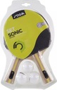 НАБОР ДЛЯ ПИНГ-ПОНГА 2 РАКЕТКИ 3 STIGA SONIC BALL