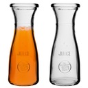 СТЕКЛЯННЫЙ ГРАФИН ДЛЯ ВОДЫ СТЕКЛЯННЫЙ КУВШИН 1 Л ЛИМОНАД НАБОР НАПИТКОВ 2 шт.