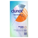 Презервативы DUREX INVISIBLE большие большие 10 шт XL