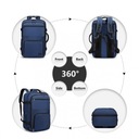 Batoh LOT Ryanair pre Lietadlo Príručná batožina Veľká Tmavomodrá 40L Flex Hlavná tkanina textil