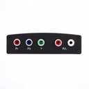 Konwerter Component Video YPbPr Audio L/R do HDMI Marka bez marki