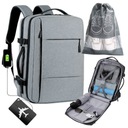 Рюкзак для ручної поклажі для літака 40x25x20 RYANAIR WIZZAIR USB для взуття