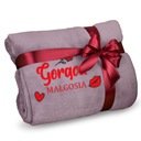 ОДЕЯЛО ИЗ МИКРОФИБРЫ 200 Х 220 С ВЫШИВКОЙ ИЗГОЛОВЬЕ ДЕНЬ ВАЛЕНТИНА