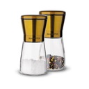 Золотая ручная мельница x2 для перцовой соли Konighoffer