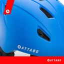 Детский лыжный шлем ATTABO S200, синий, 54-58см