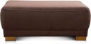 Пуф Cavadore Modeo 100x40x66 см коричневый