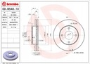 DISKU STABDŽIŲ NISSAN NV200 \/ EVALIA 1.5 DCI 1.6 (257X26MM) BREMBO nuotrauka 2