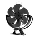 КАМИННЫЙ ВЕНТИЛЯТОР БЕЗ АККУМУЛЯТОРА С ТЕРМОМЕТРОМ