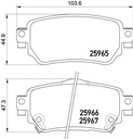 Диски 290мм + колодки ЗАДНИЕ Nissan QASHQAI 2013-2021 гг.