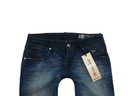 DIESEL NOWE Rurki GRUPPE-S-NE SKINNY W27 L30 Pas 78 cm Marka Diesel