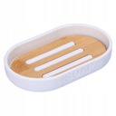 Мыльница, белый деревянный контейнер для мыла.