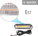 СВІТЛО ПОПЕРЕДЖУЮЧІ 8X16 LED (СВІТЛОДІОД) MIGAJACE, STROBOSKOPOWE, IP65, 13 TRYBOW  (18085817697) фото min 6