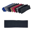 231 ПОВЯЗКА НА ГОЛОВЬ Флисовая, ширина 8 см, ГРАФИТ