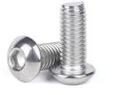 10 x ŚRUBA IMBUSOWA M5X10MM (GRZYBEK) AISI 304