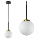 ПОТОЛОЧНЫЙ ПОДВЕСНОЙ СВЕТИЛЬНИК, ЛЮСТРА, ЧЕРНЫЙ ЗОЛОТОЙ ШАР