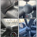 РУЧКА ПЕРЕКЛЮЧЕНИЯ ПЕРЕДАЧ РУЛЯ УНИВЕРСАЛЬНАЯ АВТОМОБИЛЬНАЯ ABS СИЛИКОН АВТОМОБИЛЬ МЕТАЛИЧЕСКИЙ  фото 7