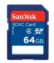 КАРТА ПАМЯТИ SANDISK 64 ГБ SD SDXC 64 ГБ, класс 4