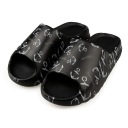 Klapki z kotwicą, czarne Captain Mike 37/38