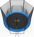 Trampolina ogrodowa dla dzieci 312cm FUNFIT z siatką zewnętrzną i drabinką Wiek dziecka 3 lata +