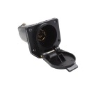 1PC TRWALY NOIR 7-PINOWY ADAPTATEUR REMORQUES PUCE VÉHICULE VERS FEUX REMORQUESphoto 5