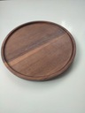 ДЕРЕВЯННЫЙ ПОДНОС КРУГЛЫЙ 20 СМ