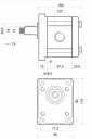 НАСОС 12L + ДВИГУН 380V 2,2KW 10MPA HYDROLIDER  (17575898522) фото min 4