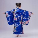 Japonské kimono tradičné pre dievčatá Veľkosť (new) 152 (147 - 152 cm)