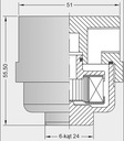 FILTRO GAS WSTEPNY AL BUTLE BASTIDOR WIDLOWY WW01L 