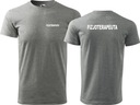 Fyzioterapeut Pánske tričko pre fyzioterapeuta s nápisom S Dominujúci vzor print (potlač)