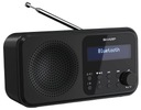 Портативное цифровое радио SHARP DR-P420, радио, Bluetooth