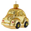 Золотая елочная игрушка Auto SACO