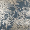 ОБОИ ЗОЛОТЫЕ ПАЛЬМЫ НА ТЕМНОМ ФОНЕ, НЕПОЛЕВЫЕ