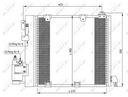 NRF RADIATOR AIR CONDITIONER OPEL 