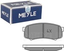 MEYLE PADS BRAKE REAR 025 219 4715/PD 