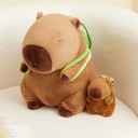 10cm śliczne kapibara pluszowa zabawka pluszaki kapibara z plecakiem z EAN (GTIN) 6900300231972