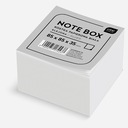 KOSTKA BIAŁA NOTES WKŁAD klejona INTERDRUK